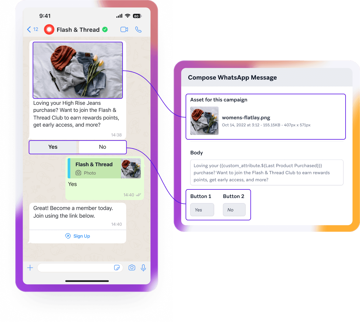 WhatsApp marketing automation