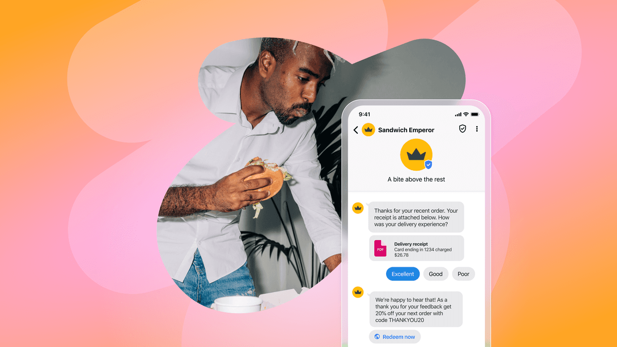 Transforming mobile messaging with RCS for Business